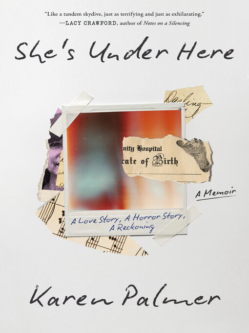 Title details for She's Under Here by Karen Palmer - Wait list